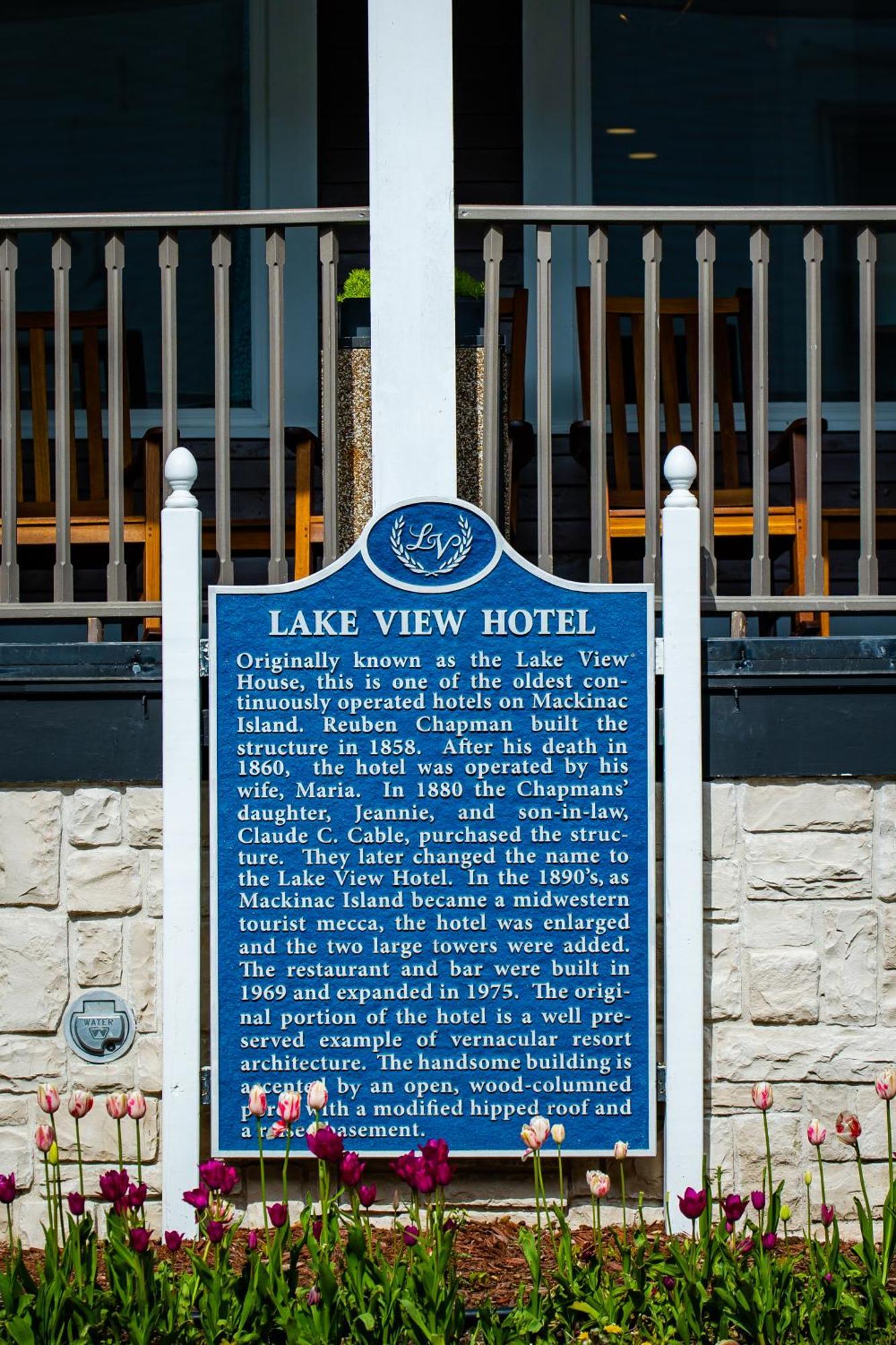 Lake View Hotel Wyspa Mackinac Zewnętrze zdjęcie
