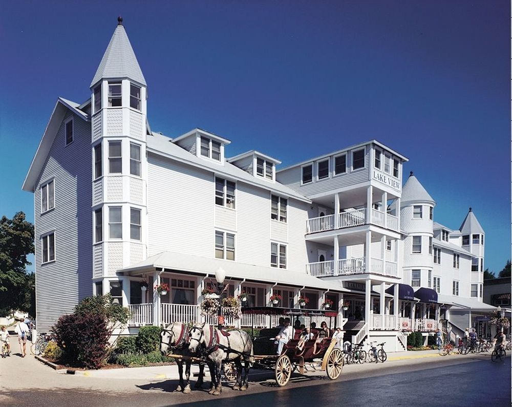Lake View Hotel Wyspa Mackinac Zewnętrze zdjęcie