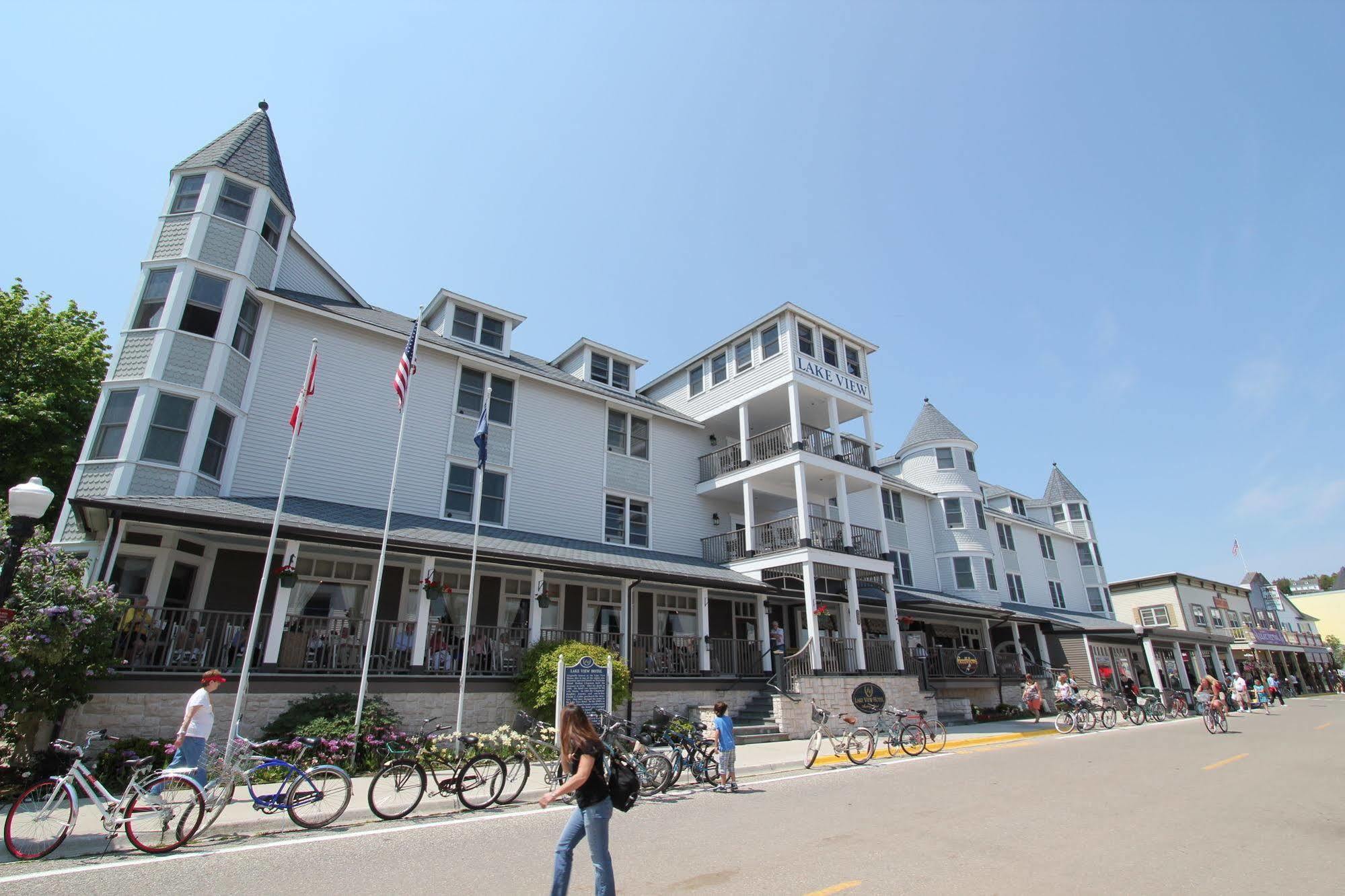Lake View Hotel Wyspa Mackinac Zewnętrze zdjęcie